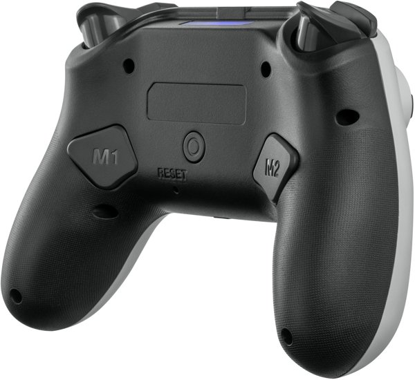 Flashfire P201W Ασύρματο Χειριστήριο Bluetooth για PS4 και PC - Λευκό