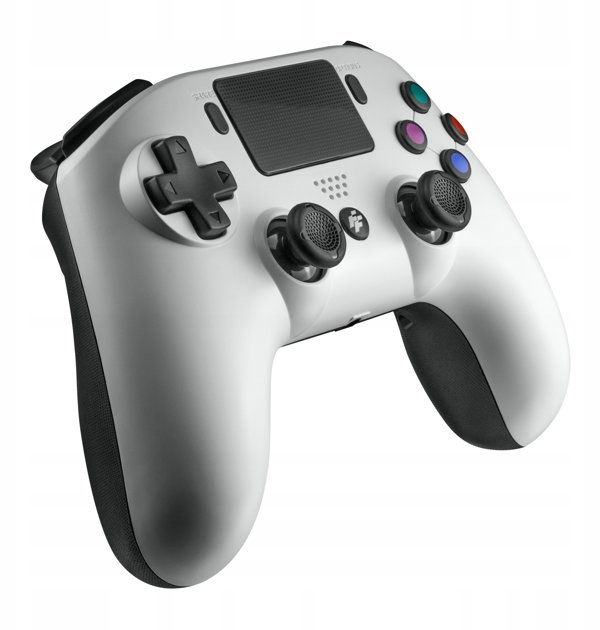 Flashfire P201W Ασύρματο Χειριστήριο Bluetooth για PS4 και PC - Λευκό