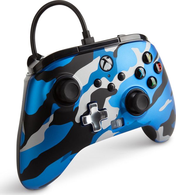 Pad PowerA XS Enhanced Metallic Blue Camo (1518911-01)