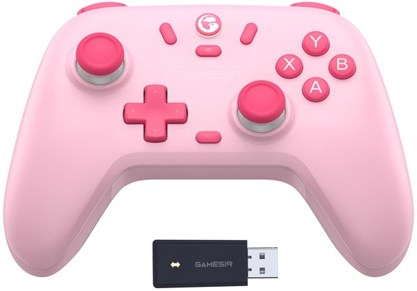 GameSir Nova Lite Ασύρματο Gamepad Πολυπλατφορμικός Ελεγκτής για PC, Switch, iOS & Android - Blush Pink