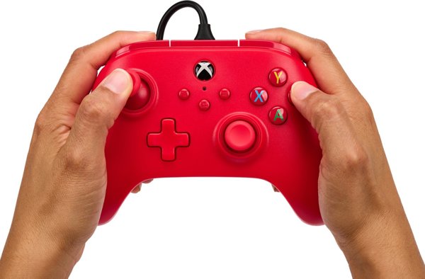 PowerA Ενσύρματο Gamepad για Xbox Series X|S - Κόκκινο