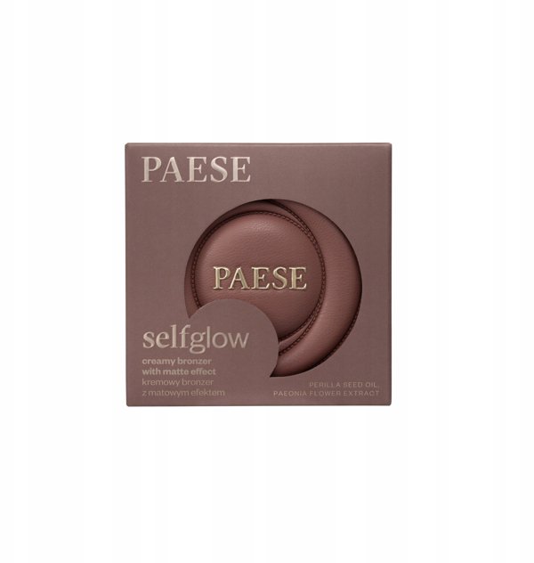 PAESE_Selfglow kremowy bronzer z matowym efektem 8g