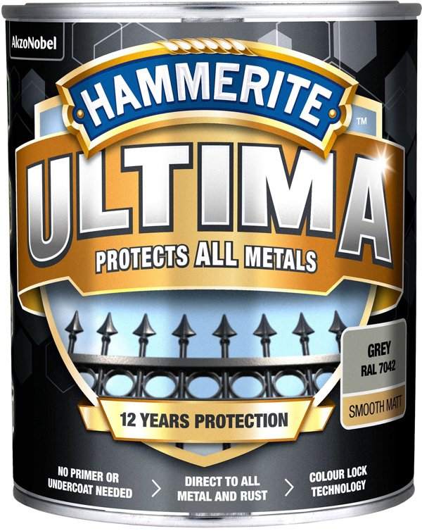 ΧΡΩΜΑ ULTIMA ΜΑΤ ΑΝΘΡΑΚΙ 0.7L