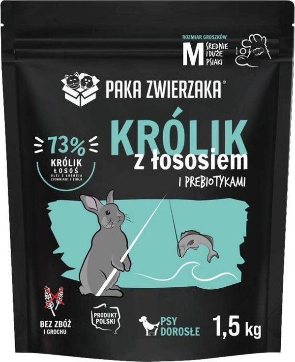 Paka Zwierzaka Seventh heaven Κουνέλι με σολομό 1,5kg