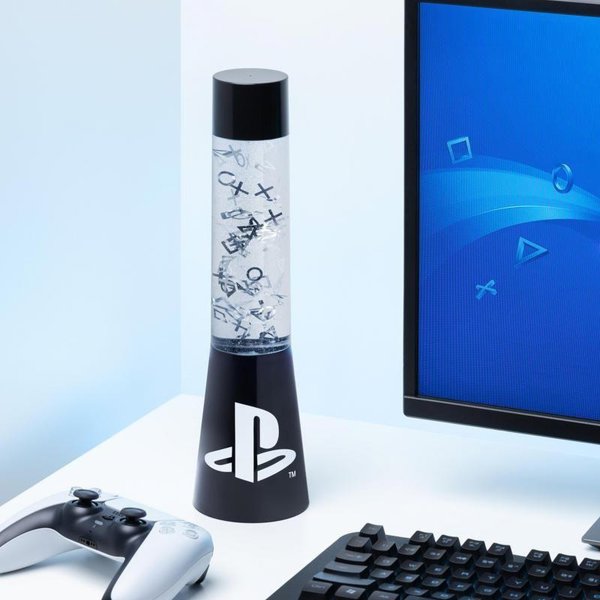 Paladone PlayStation Λάμπα LED Lava Lamp - Διακοσμητικό Φωτιστικό Gaming 33cm