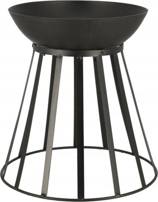 Esschert Design Πυράκτωσης Κήπου Fire Basket/Fire Bowl Περιστρεφόμενο 40x40x55cm