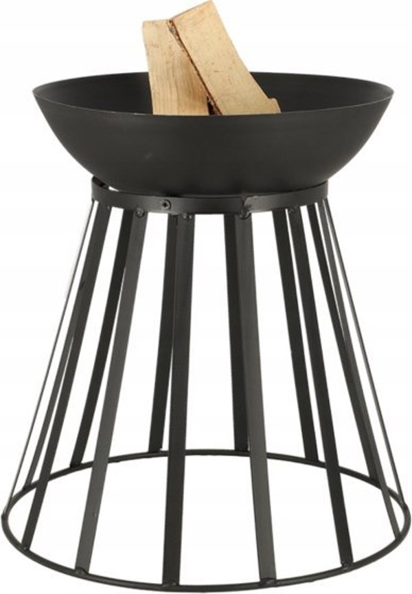 Esschert Design Πυράκτωσης Κήπου Fire Basket/Fire Bowl Περιστρεφόμενο 40x40x55cm