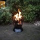 Esschert Design Πυράκτωσης Κήπου Fire Basket/Fire Bowl Περιστρεφόμενο 40x40x55cm