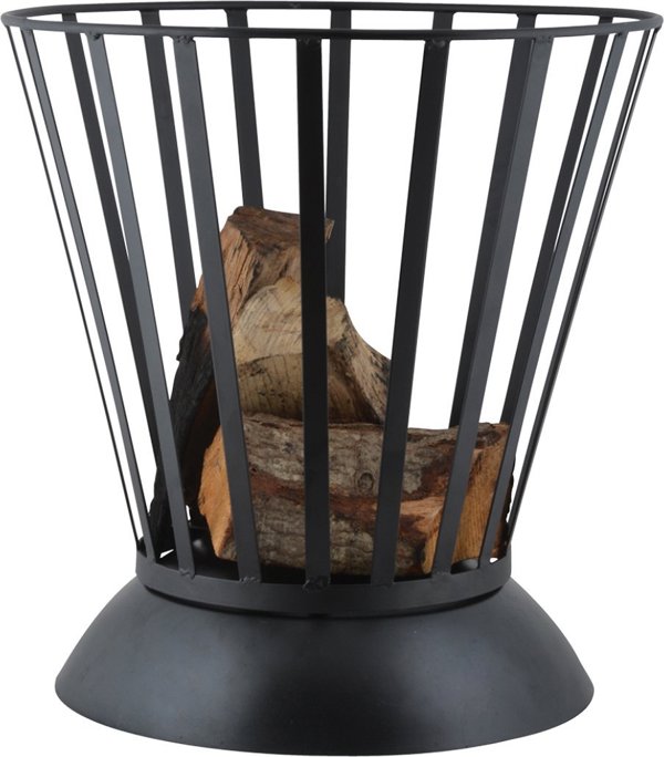 Esschert Design Πυράκτωσης Κήπου Fire Basket/Fire Bowl Περιστρεφόμενο 40x40x55cm