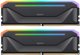 Μνήμη DDR5 Apacer NOX RGB 32GB (2x16GB) 6000MHz CL38 1,35V Black HS