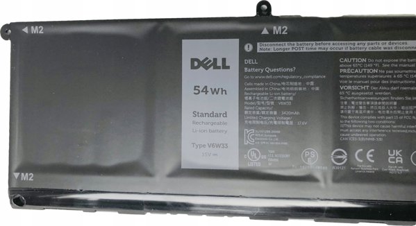 Μνήμη για φορητό υπολογιστή Dell Μπαταρία PRI 54WHR 4C LITH SWD