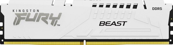 Μνήμη Kingston Fury Beast, DDR5, 16 GB, 5600MHz, CL40 (KF556C40BW-16)