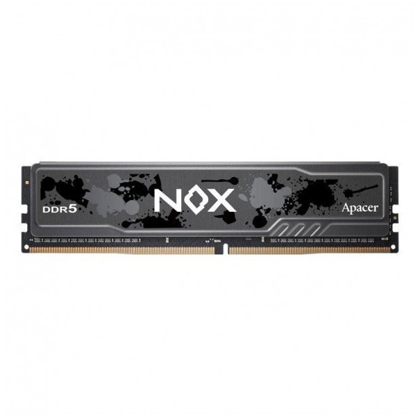 Μνήμη DDR5 Apacer NOX 16GB (1x16GB) 5200MHz CL40 1,25V Μαύρο