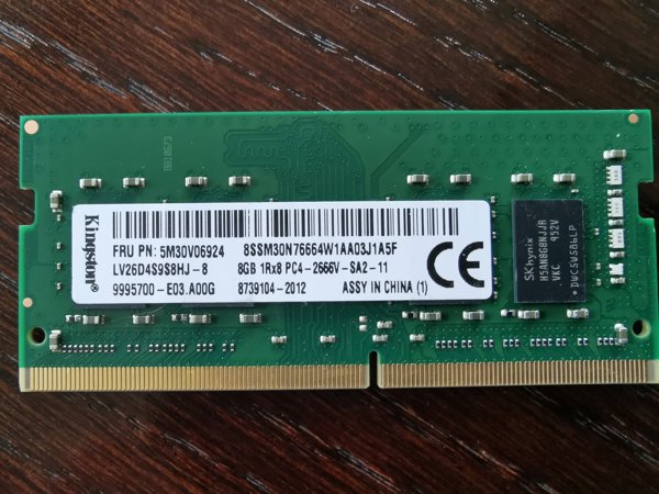 Pamiec do laptopa Lenovo 8GB D4 26S LV26D4S9S8HJ-8
