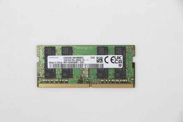 Μνήμη για φορητό υπολογιστή Lenovo SoDIMM, 16GB, DDR4, 3200, Samsung