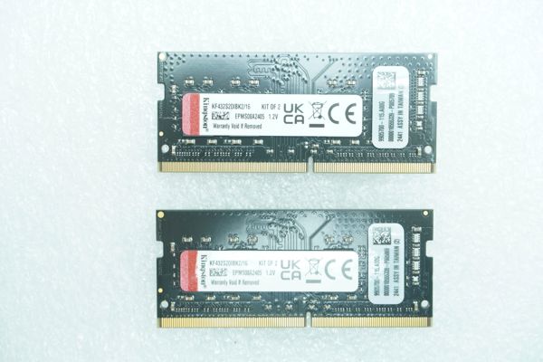 Pamięć do laptopa Kingston Fury Impact, SODIMM, DDR4, 16 GB, 3200 MHz, CL20 (KF432S20IBK2/16) [outlet]