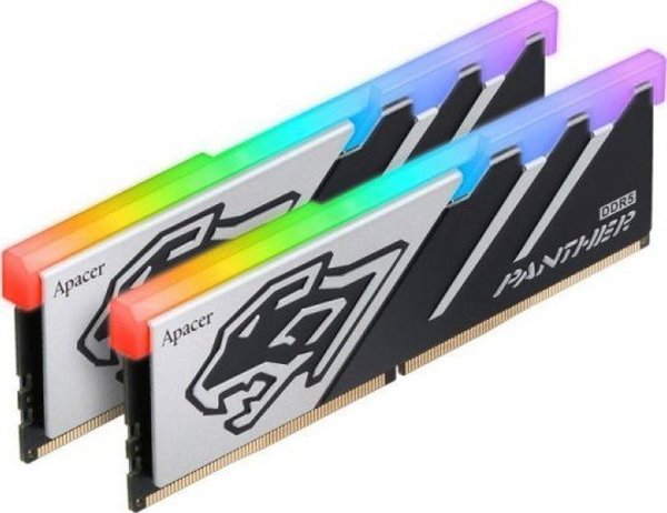 Μνήμη DDR5 Apacer OC Panther RGB 32GB (2x16GB) 6000MHz CL40 1,35V HS