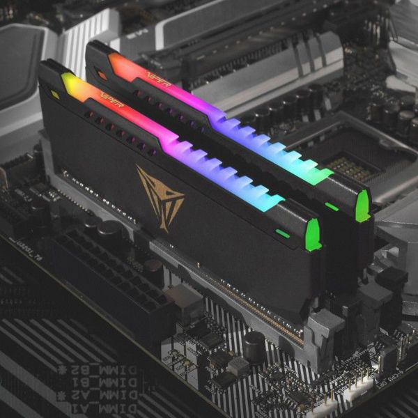 Μνήμη Patriot Viper Steel RGB, DDR4, 64 GB, 3600MHz, CL20 (PVSR464G360C0K)