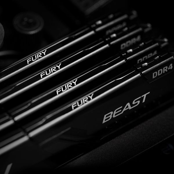 Μνήμη Kingston Fury Beast, DDR4, 128 GB, 3600MHz, CL18 (KF436C18BBK4/128)