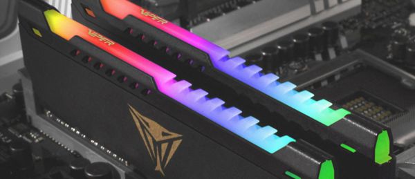 Patriot Viper Steel RGB DDR4 16 GB 3200MHz CL18 PVSR416G320C8K