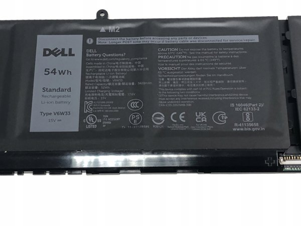 Pamiec do laptopa Dell BTRY PRI 54WHR 4C LITH COS