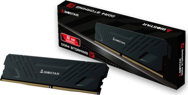 Μνήμη DDR4 Biostar 8GB 3200MHz με ψύκτρα Storming