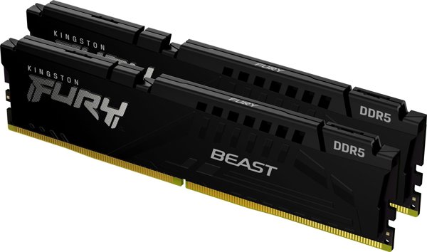 Μνήμη Kingston Fury Beast DDR5 32 GB 6000MHz CL36 (KF560C36BBEK2-32)