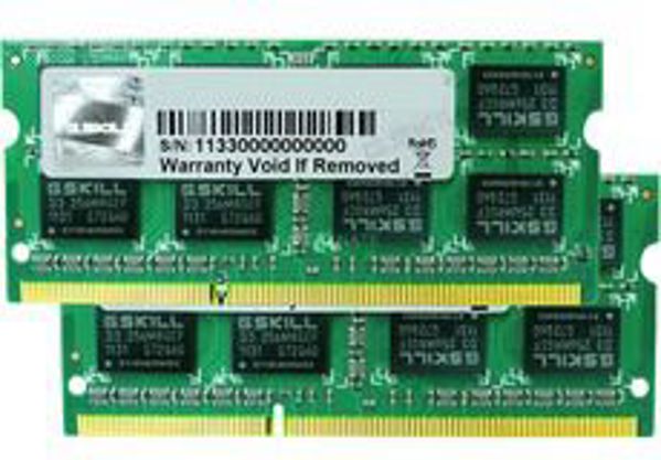 Μνήμη για φορητό υπολογιστή G.Skill SODIMM, DDR3L, 8 GB, 1600 MHz, CL9 (F3-1600C9D-8GSL)
