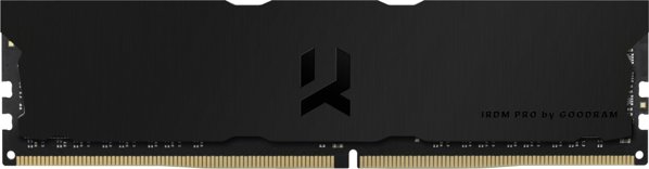 Goodram IRDM PRO Μνήμη RAM DDR4 16GB, 3600MHz, CL18, Deep Black, IRP-K3600D4V64L18/16G