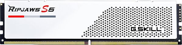 G.Skill Ripjaws S5 Μνήμη RAM DDR5 64GB (2x32GB) 5600MHz CL36 - Λευκό (F5-5600J3636D32GX2-RS5W)