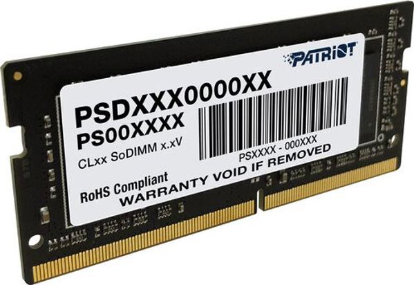 Μνήμη Patriot Signature για laptop, SODIMM, DDR4, 16 GB, 2400 MHz, CL17 (PSD416G240081S)