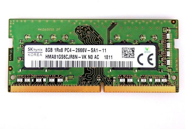 Μνήμη φορητού υπολογιστή Lenovo 8GB DDR4 2666 SOIMM Hyn