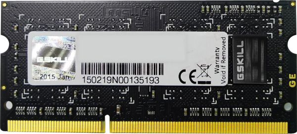 Μνήμη laptop G.Skill SODIMM DDR3 8GB 1600MHz CL9