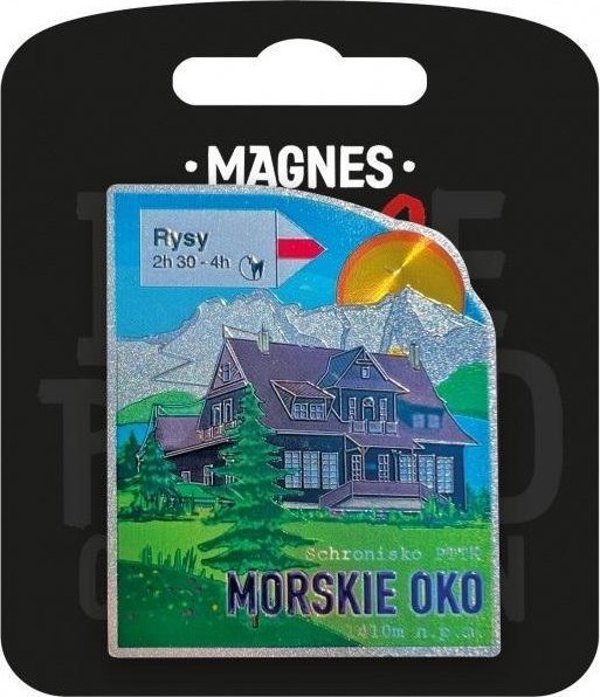 Pan Dragon Μαγνήτης Ψυγείου I Love Poland Morskie Oko Αναμνηστικό Διακοσμήσεων
