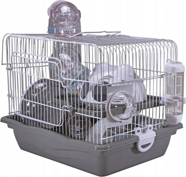 Panama Pet Rodent Cage, 35,5x26,6x27,5 cm, λευκό/γκρι 8039672 5904479506351