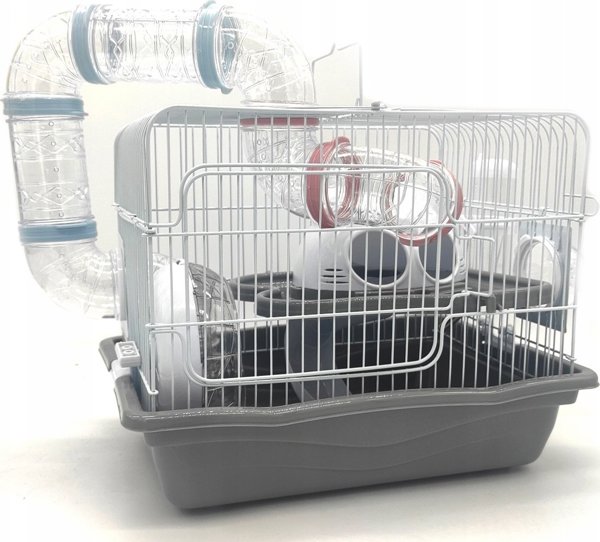 Panama Pet Rodent Cage, 35,5x26,6x27,5 cm, λευκό/γκρι 8039672 5904479506351
