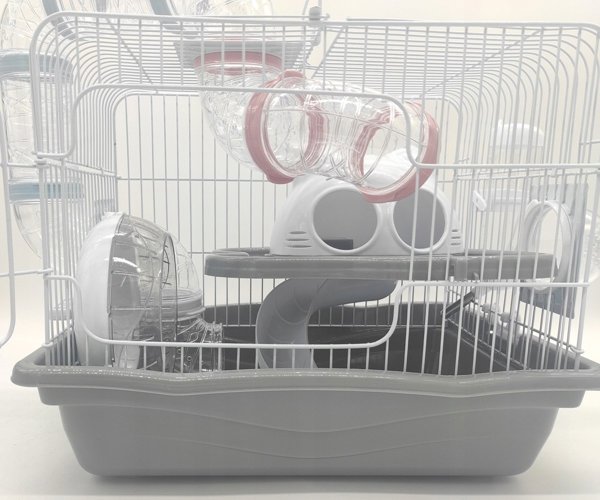 Panama Pet Rodent Cage, 35,5x26,6x27,5 cm, λευκό/γκρι 8039672 5904479506351