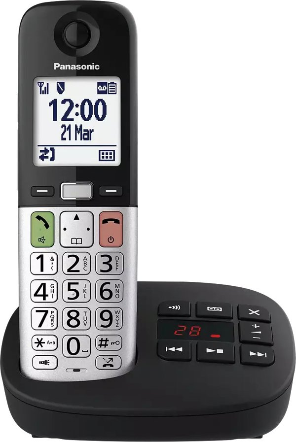 Panasonic KX-TGU430EXB schwarz/silber m. AB