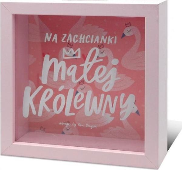 Κουμπαράς Pan Dragon Home 2-Krolewna Διακοσμητικός για Αποταμίευση
