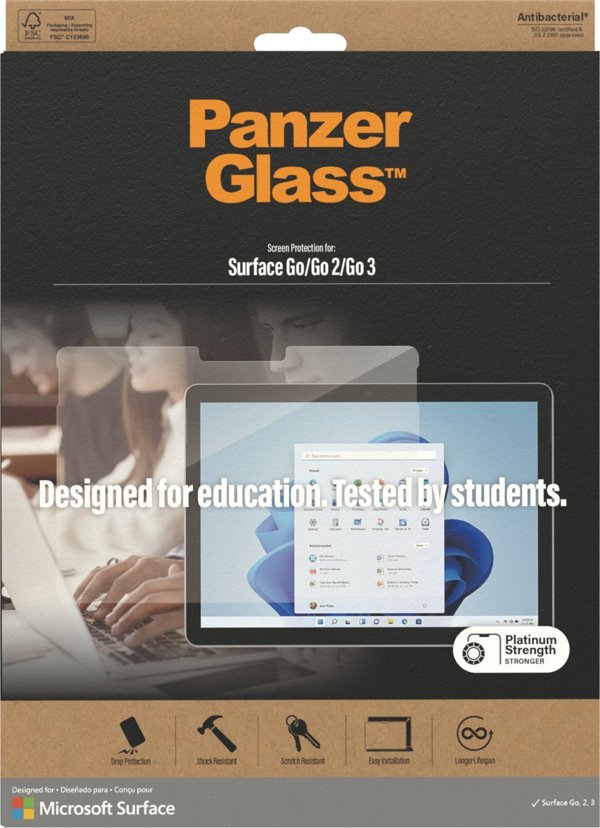PanzerGlass PanzerGlass Microsoft Surface Go, Go 2, Go 3
