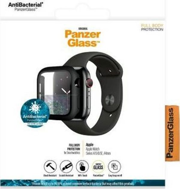 PanzerGlass Προστασία Οθόνης για Apple Watch 4/5/6/SE 44mm, Αντιβακτηριακό Γυαλί