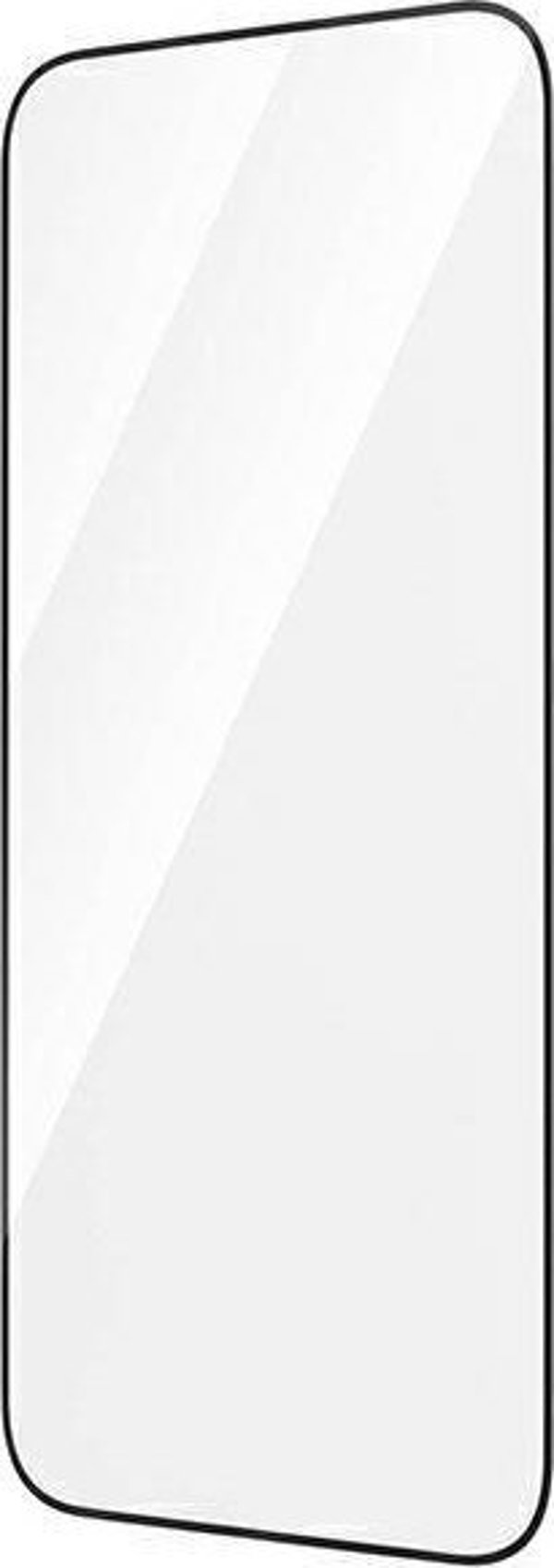 PanzerGlass Προστατευτικό Οθόνης Ultra-Wide Fit για iPhone 14 Pro Max, Αντιβακτηριακό Γυαλί, Μαύρο Πλαίσιο