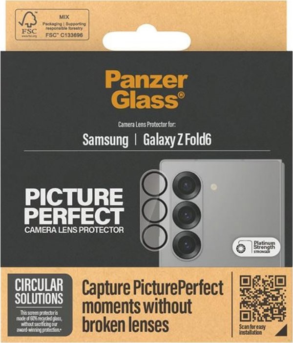 PanzerGlass PicturePerfect Προστατευτικό Κάμερας για Samsung Galaxy Z Fold6, Γυαλί, 1 Τεμάχιο