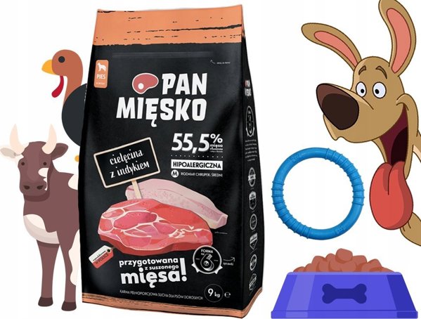 Pan Miesko XS Μοσχαρίσιο Κρέας 9 kg