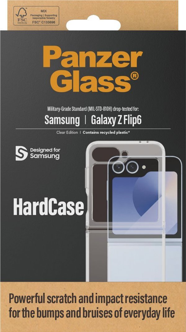 PanzerGlass PanzerGlass Hardcase διάφανο Samsung Galaxy Z Flip 6