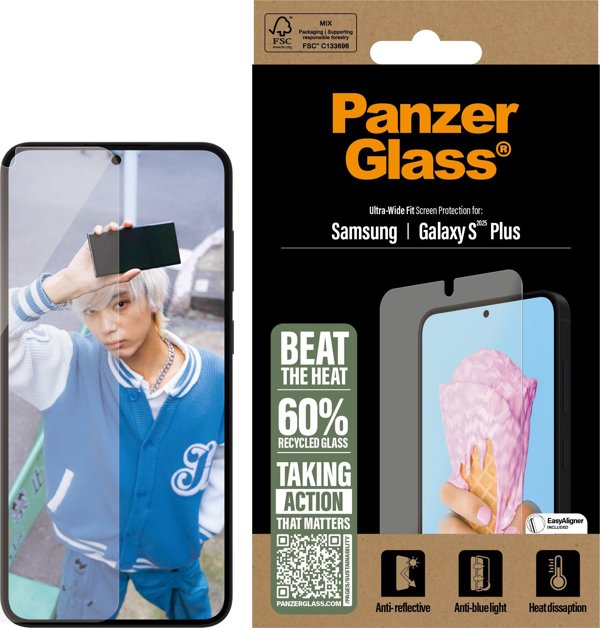 PanzerGlass All-in-One Προστατευτικό Οθόνης για Samsung Galaxy S25 Plus