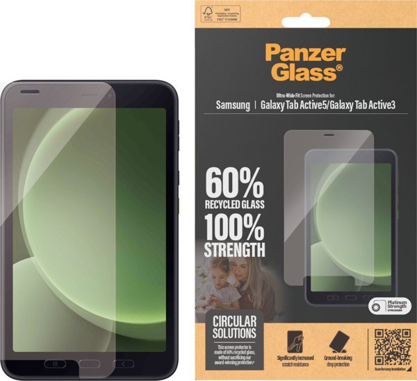 PanzerGlass PanzerGlass Screen Protector Samsung Galaxy Tab Active3 + 5 5G