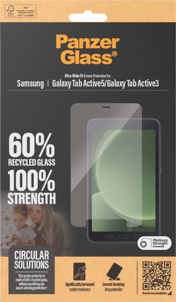 PanzerGlass PanzerGlass Screen Protector Samsung Galaxy Tab Active3 + 5 5G