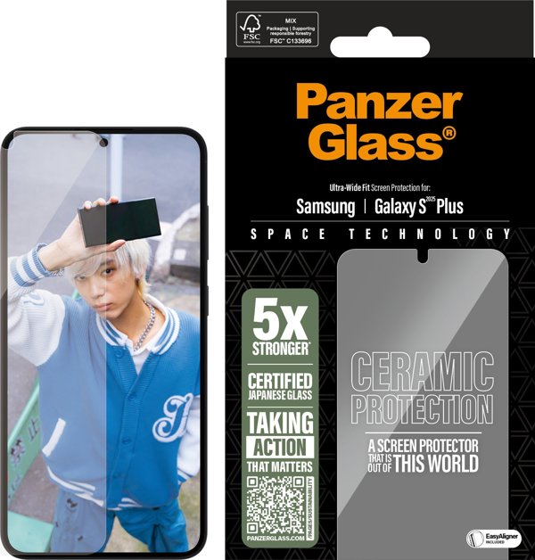 PanzerGlass Κεραμικό Προστατευτικό Οθόνης για Samsung Galaxy S25 Plus