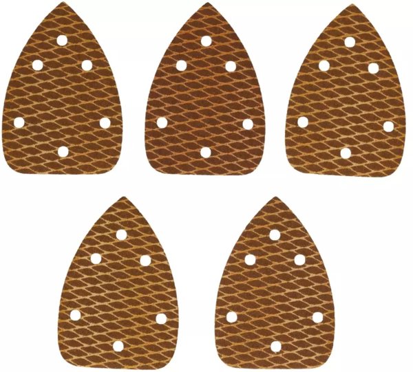 Λειαντικό Χαρτί Delta Anti-clog #150 140x140x80mm, με βέλκρο, 5 τεμ.